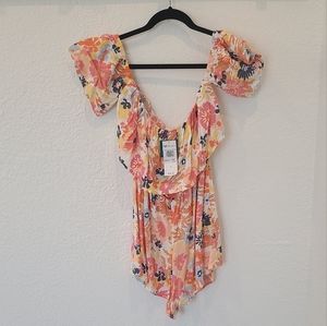 Roxy floral romper